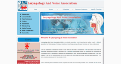 Desktop Screenshot of laryngologyvoiceassociation.com